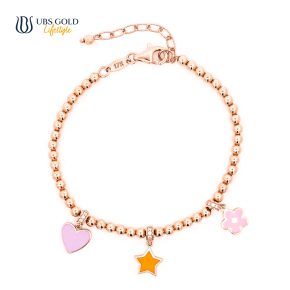 UBS Gold Gelang Emas Wollie Ball - Kdg0345 - 17K