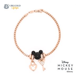 UBS Gold Gelang Emas Disney Mickey Mouse Sweetie - Kgy0185 - 17K