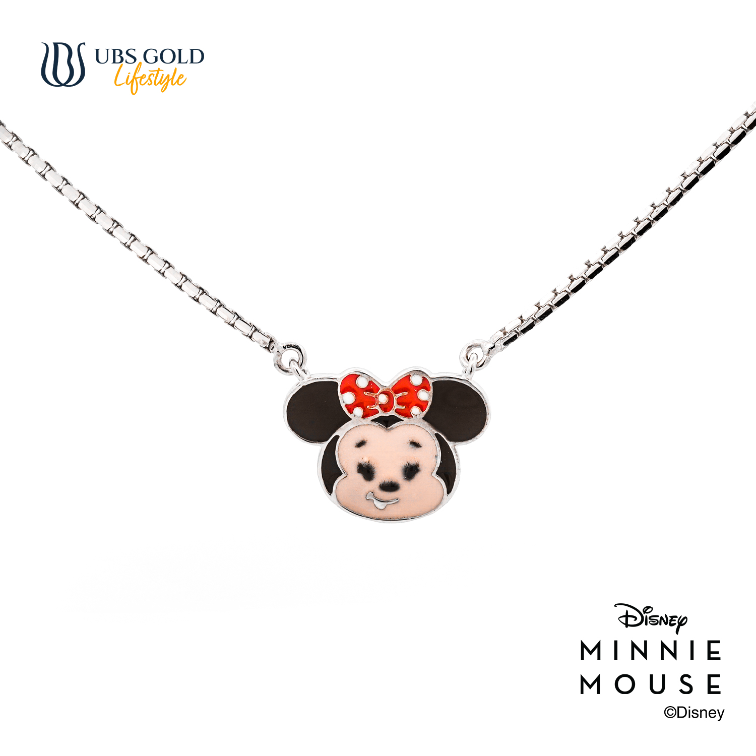 UBS Gold Kalung Emas Anak Disney Minnie Mouse - Kky0515 - 17K