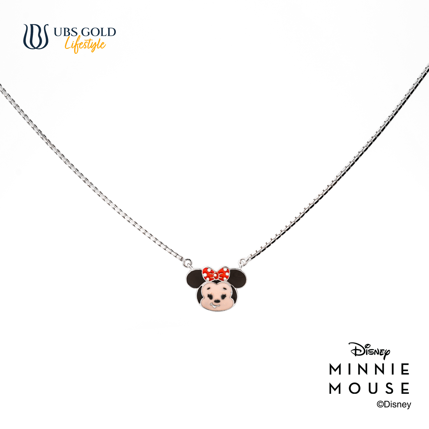 UBS Gold Kalung Emas Anak Disney Minnie Mouse - Kky0515 - 17K