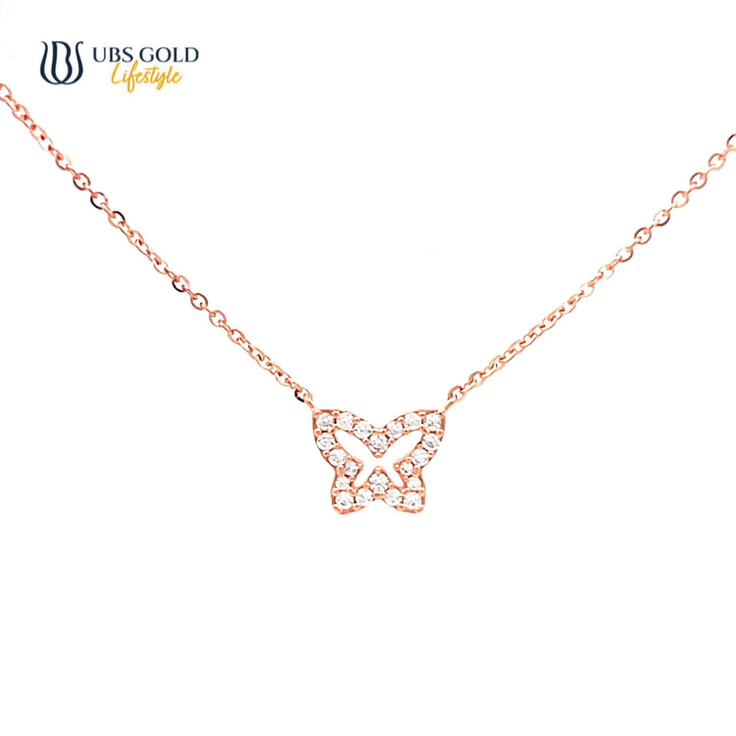 UBS Gold Kalung Emas Luna - Ksk1135K - 8K