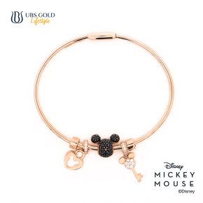 UBS Gold Gelang Emas Disney Mickey Mouse Sweetie - Vgy0203 - 17K