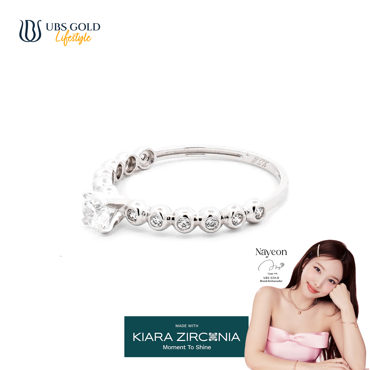 UBS Gold Cincin Emas - Cc17358 - 17K