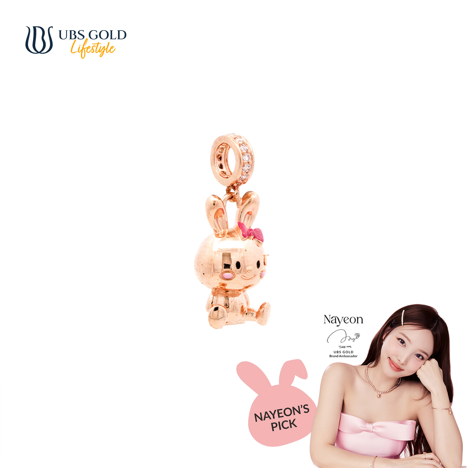 UBS Gold Liontin Emas Sweetie Yeonni - Cdl0205 - 17K