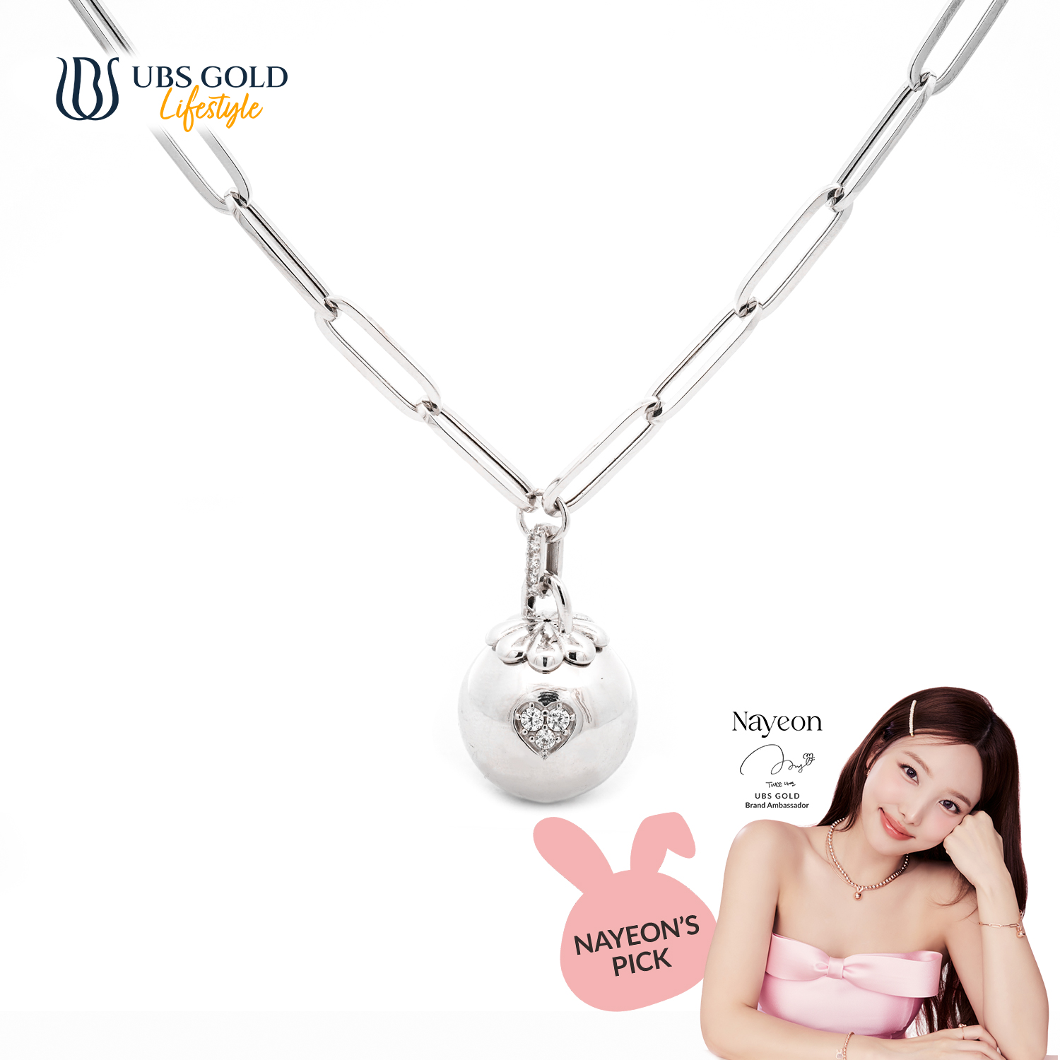 UBS Gold Kalung Emas - Hdk0256 - 17K