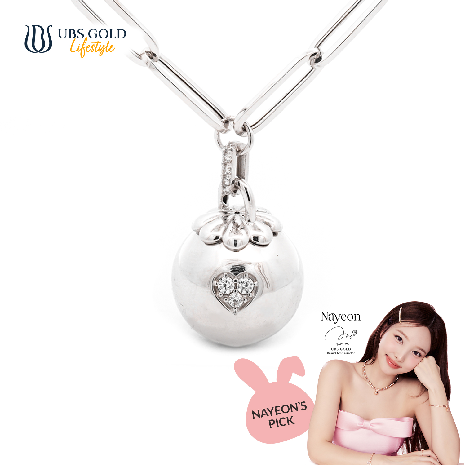 UBS Gold Kalung Emas - Hdk0256 - 17K