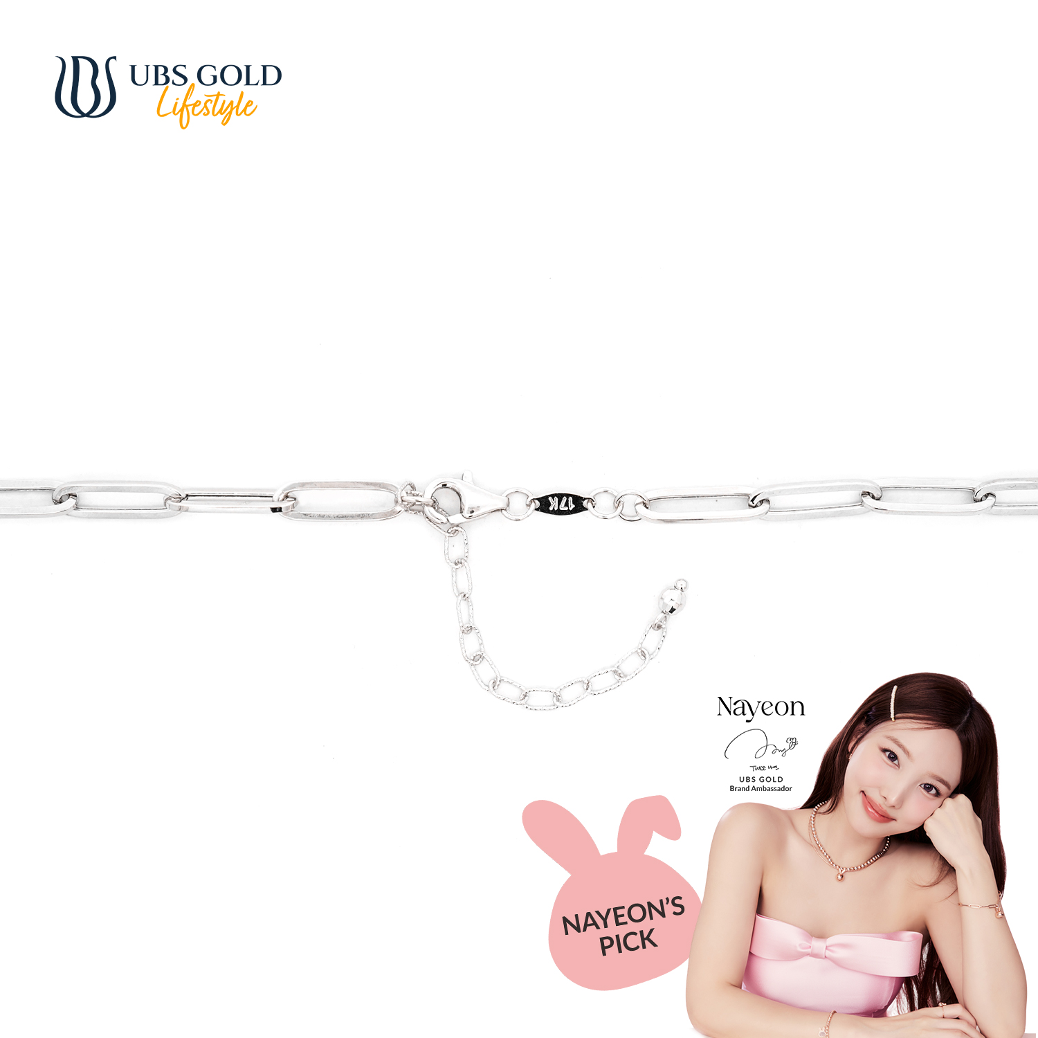 UBS Gold Kalung Emas - Hdk0256 - 17K