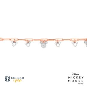 UBS Gelang Emas Disney Mickey Mouse - Hgy0112 - 17K