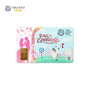 UBS Gold Logam Mulia Happy Wedding 2 Gr