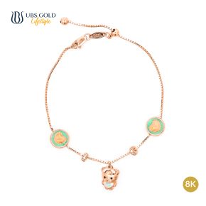 UBS Gold Gelang Emas Wollie - Kdg0283K - 8K