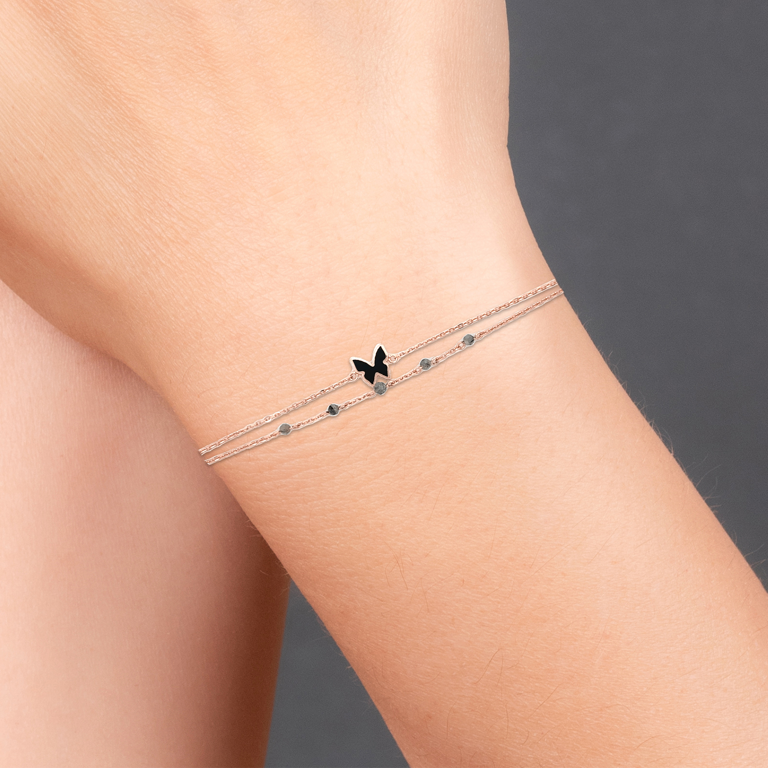 UBS Gold Gelang Emas Bubbly - Kgv7441 - 17K