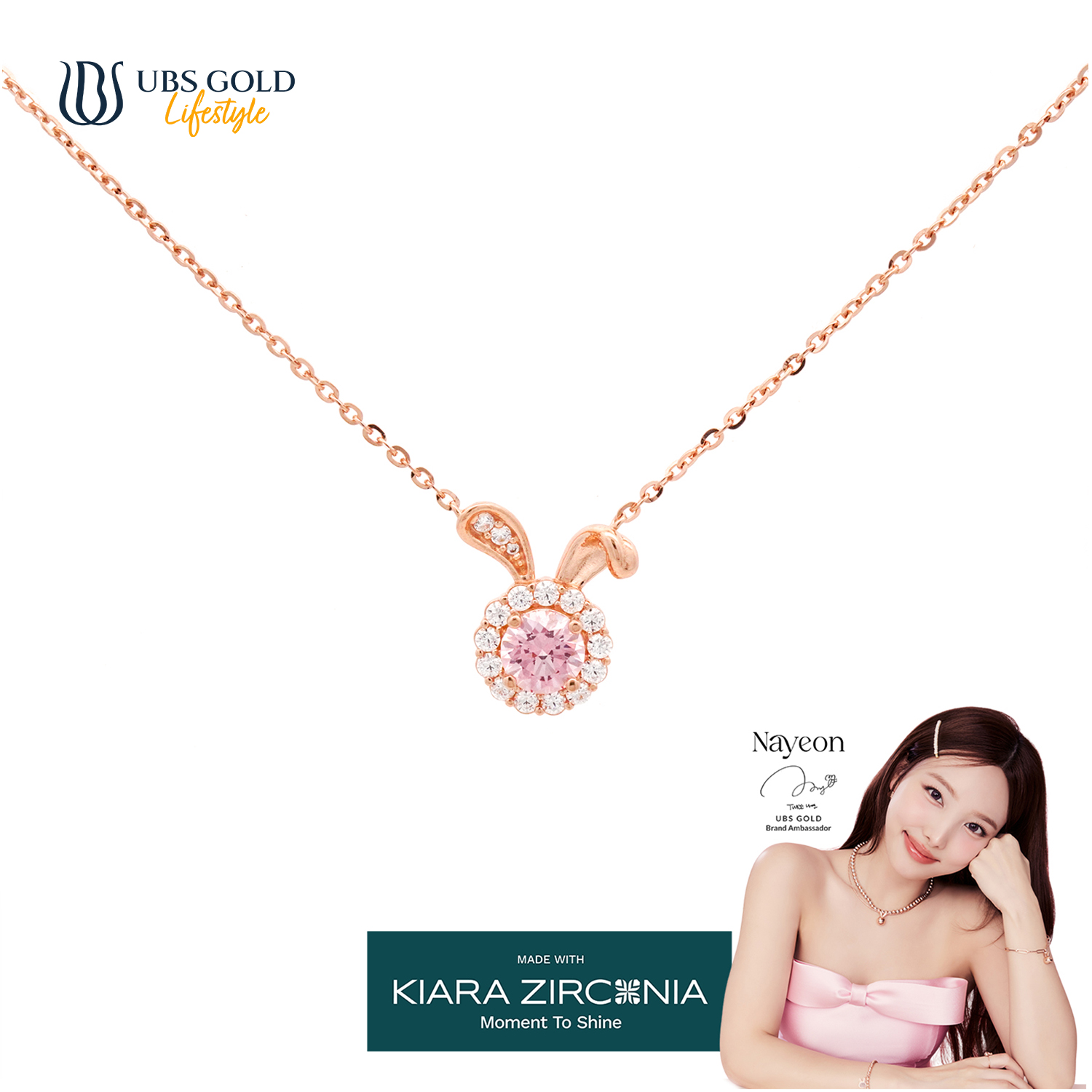 UBS Gold Kalung Emas Yeonni - Ksk1172 - 17K