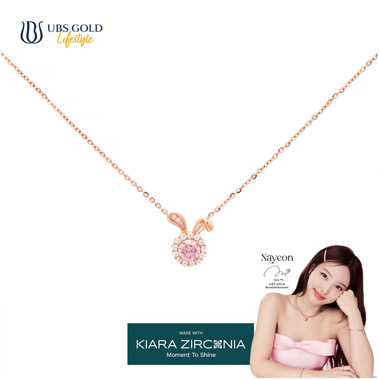 UBS Gold Kalung Emas Yeonni - Ksk1172 - 17K