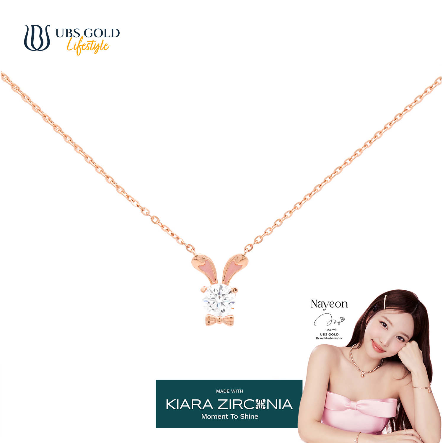 UBS Gold Kalung Emas Yeonni - Ksk1175P - 17K