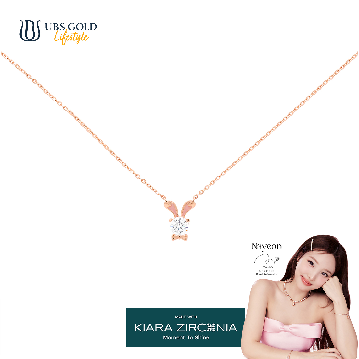 UBS Gold Kalung Emas Yeonni - Ksk1175P - 17K