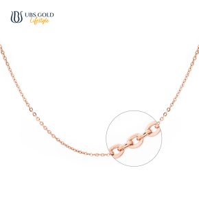 UBS Gold Kalung Emas Polos Hollow Ultra - Ukhou000013 - 17K