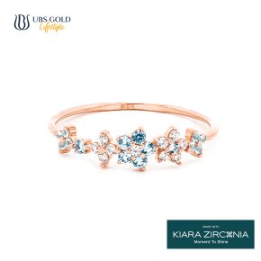 UBS Gold Cincin Emas Sparkle - Cc17339B - 17K