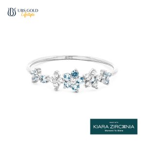 UBS Gold Cincin Emas Sparkle - Cc17339B - 17K