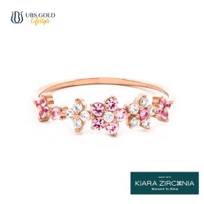 UBS Gold Cincin Emas Sparkle - Cc17339P - 17K