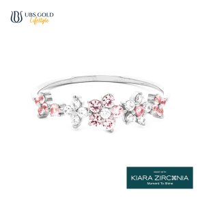 UBS Gold Cincin Emas Sparkle - Cc17339P - 17K
