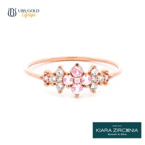 UBS Gold Cincin Emas Sparkle - Cc17352P - 17K