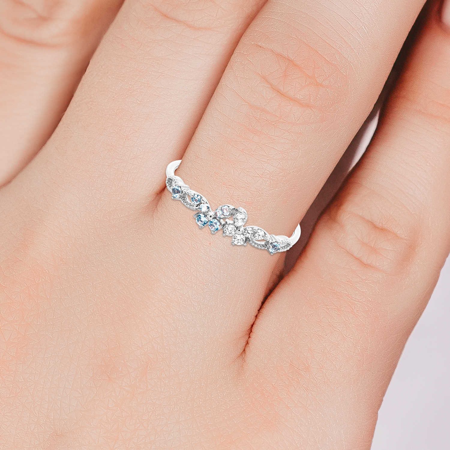 UBS Gold Cincin Emas Sparkle - Cc17386B - 17K