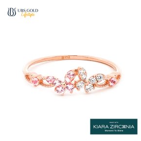 UBS Gold Cincin Emas Sparkle - Cc17386P - 17K