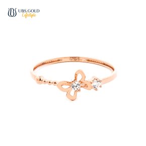 UBS Gold Cincin Emas Millie Molly - Cc17393 - 17K
