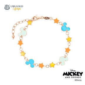 UBS Gold Gelang Emas Disney Mickey Mouse - Cgy0018 - 17K