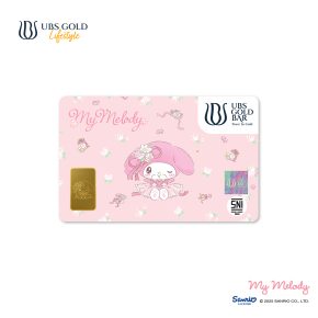 UBS Gold Logam Mulia Sanrio My Melody Flower 2 Gr