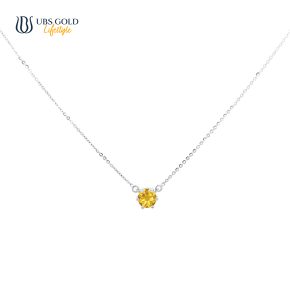 UBS Gold Kalung Emas Birthstone - Kkv15026-13 - 17K - Nov