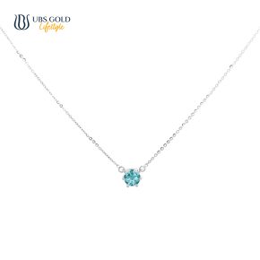 UBS Gold Kalung Emas Birthstone - Kkv15026-4 - 17K - Dec