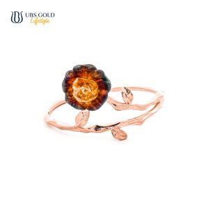 UBS Gold Cincin Emas Audrey - Ksc1204 - 17K