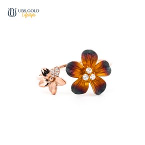 UBS Gold Cincin Emas Audrey - Ksc1205 - 17K