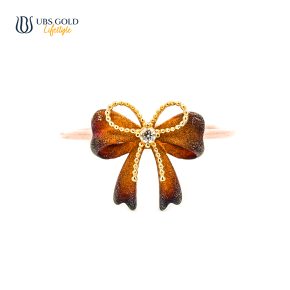 UBS Gold Cincin Emas Audrey - Ksc1236 - 17K