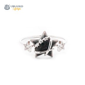 UBS Gold Cincin Emas Audrey - Ksc1237 - 17K