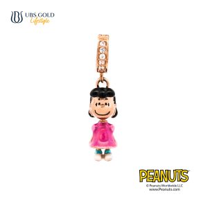 UBS Gold Liontin Emas Peanuts Lucy Van Pelt Sweetie - C9l0004 - 17K