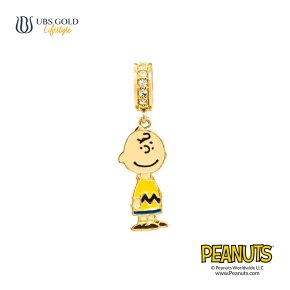 UBS Gold Liontin Emas Peanuts Charlie Brown Sweetie - C9l0010 - 17K