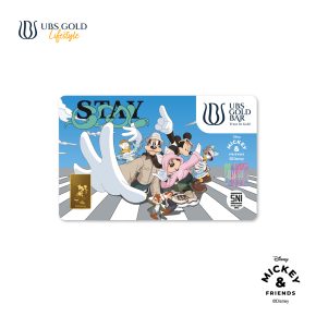 UBS Gold Logam Mulia Disney Mickey and Friends Stay cool 1 Gr