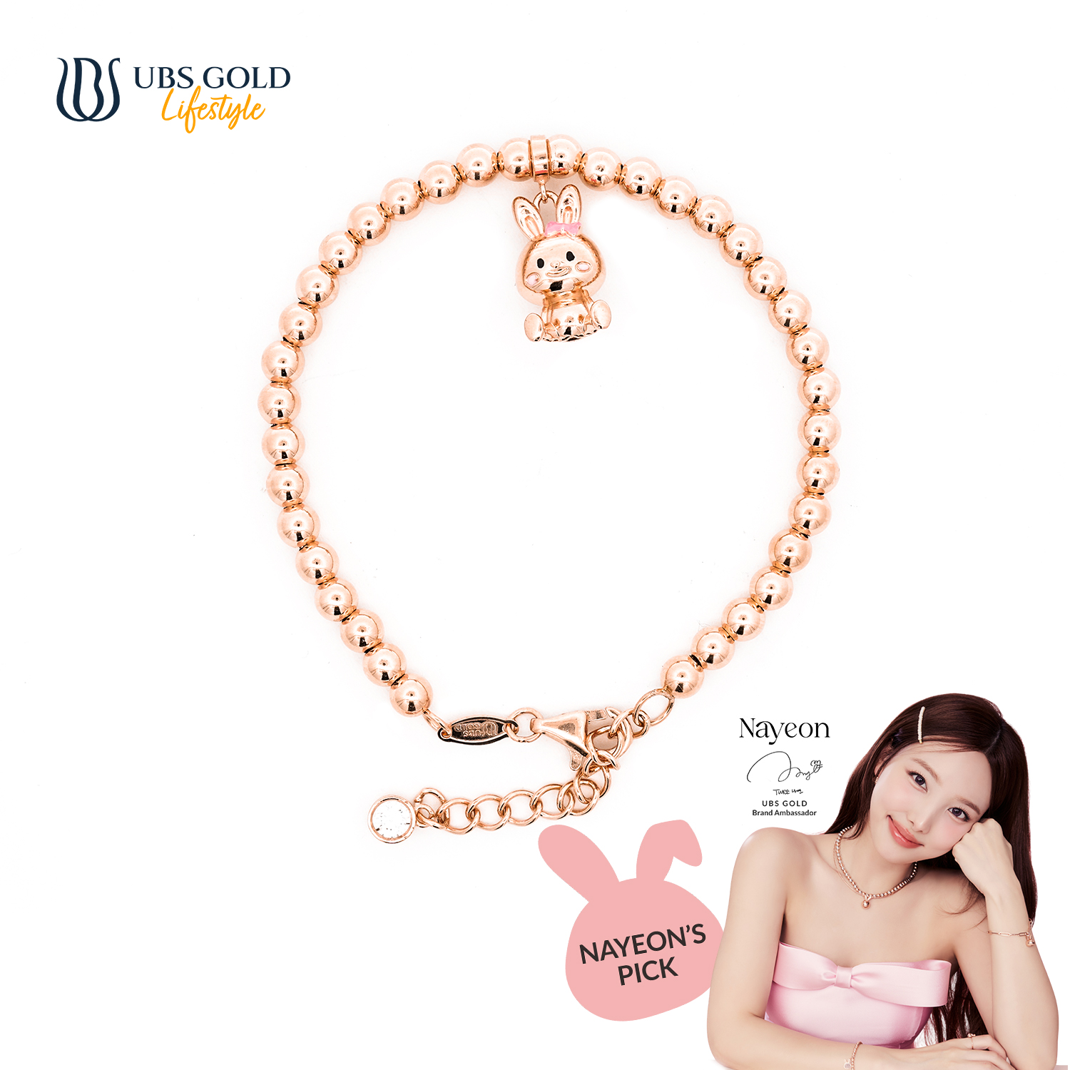 UBS Gold Gelang Emas Ultra Ball Yeonni - Kdg0316 - 17K