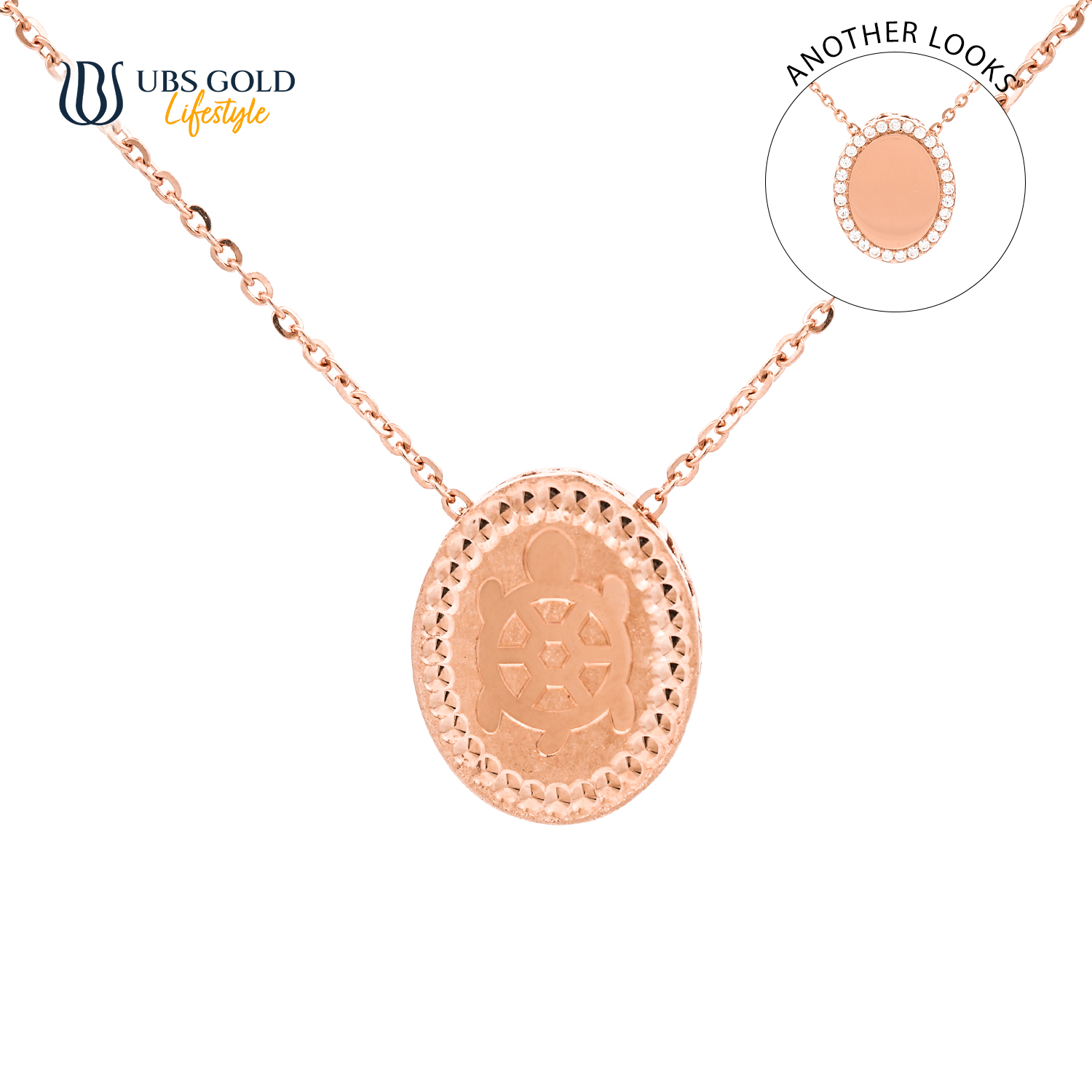 UBS Gold Kalung Emas Fable  - Kdk0406 - 17K