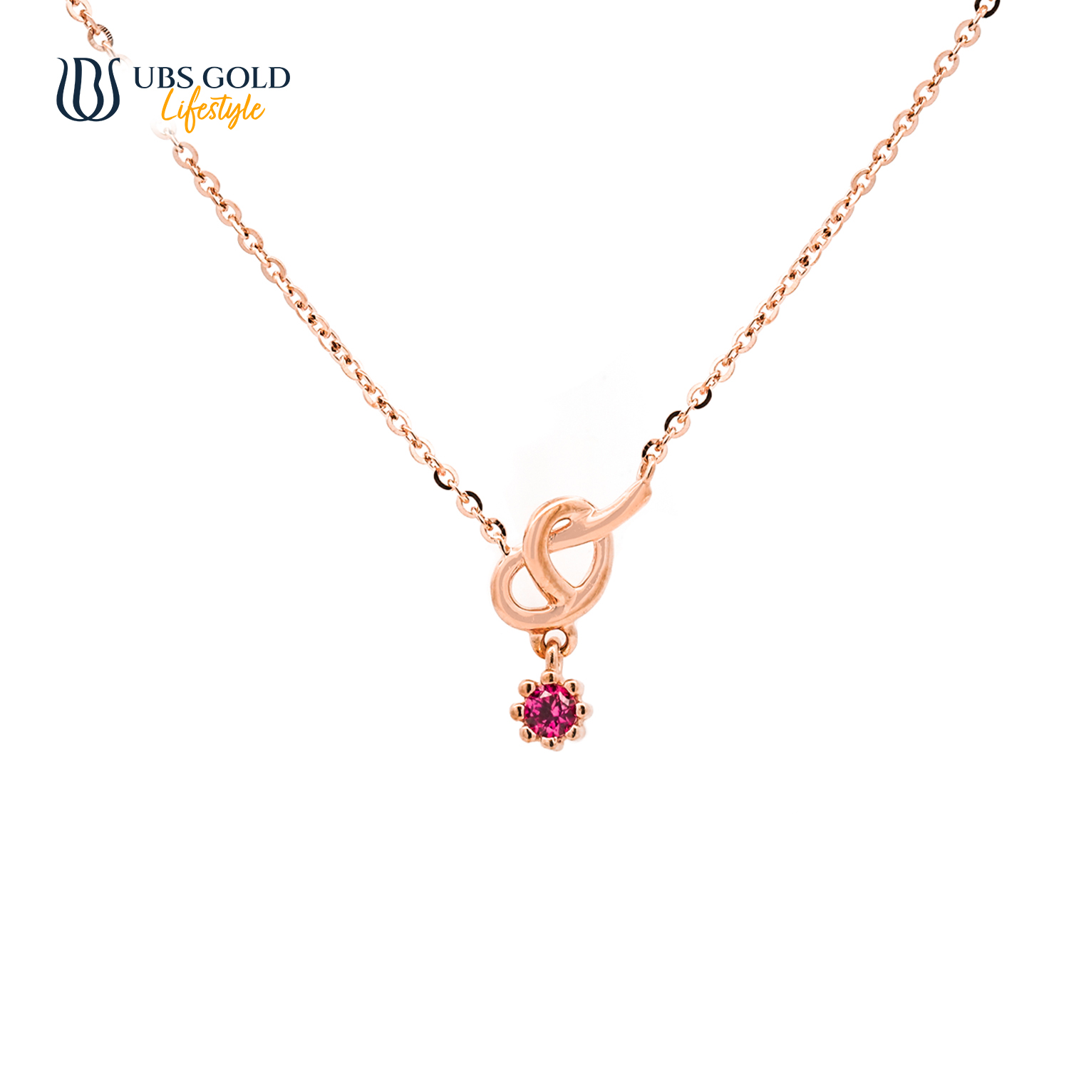 UBS Gold Kalung Emas Luna - Kkv15520 - 17K