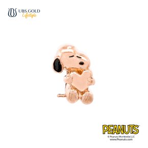 UBS Gold Liontin Emas Peanuts Snoopy Sweetie - C9m0005 - 17K