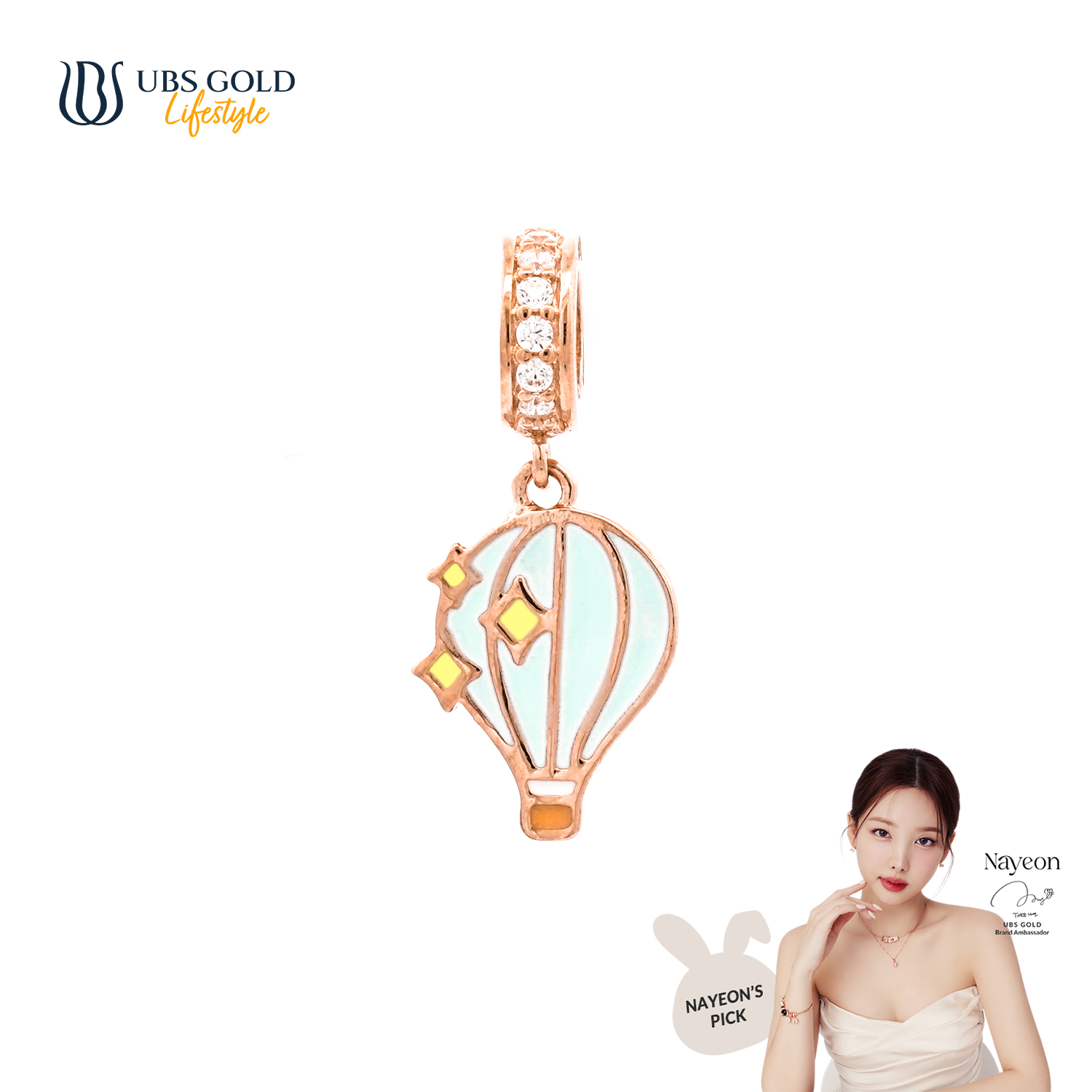 UBS Gold Liontin Emas Sweetie - Clb3728 - 17K