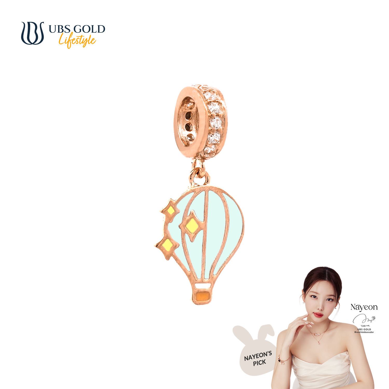 UBS Gold Liontin Emas Sweetie - Clb3728 - 17K