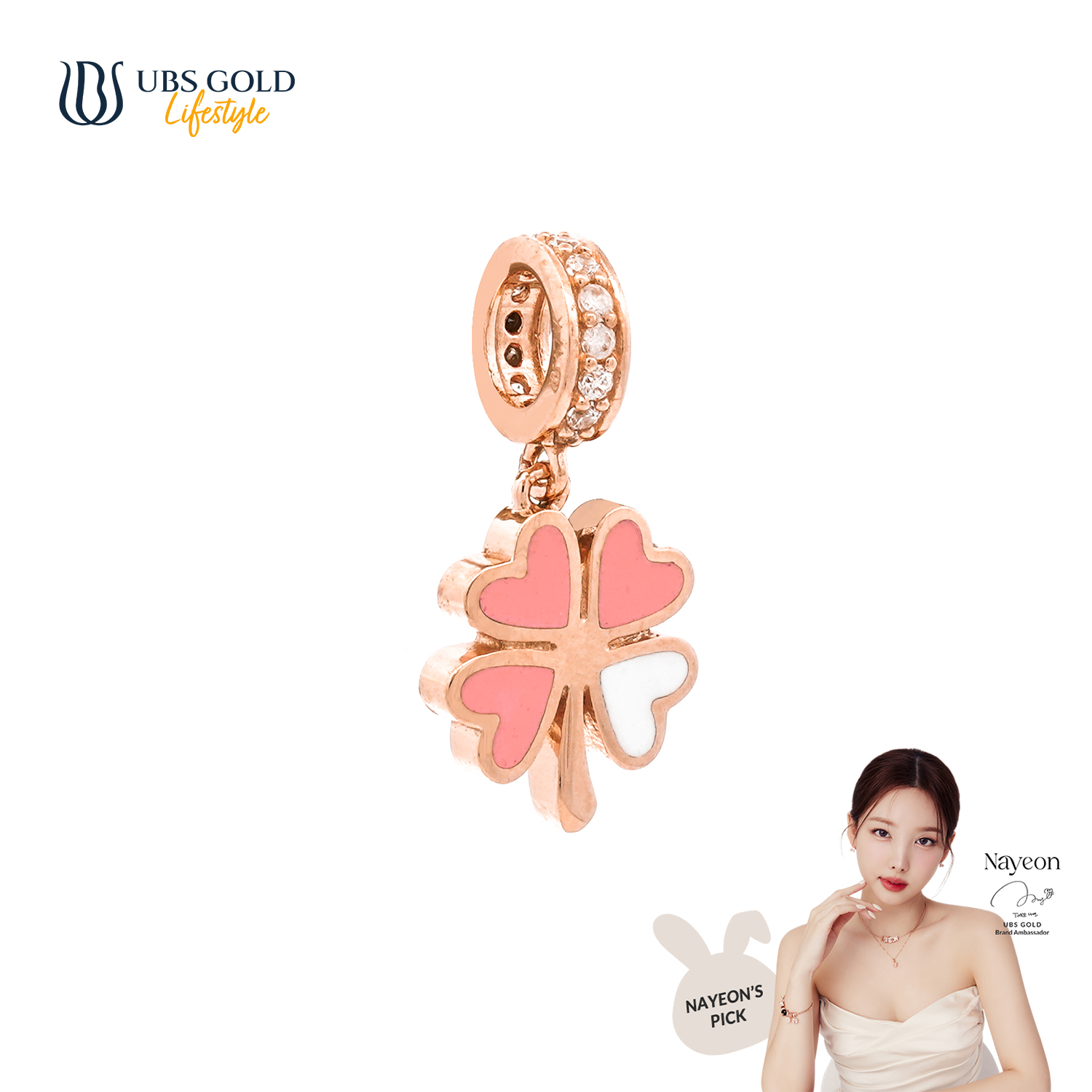 UBS Gold Liontin Emas Sweetie - Clb3731 - 17K