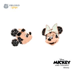 UBS Gold Anting Emas Disney Mickey Minnie Mouse - Cwy0064 - 17K