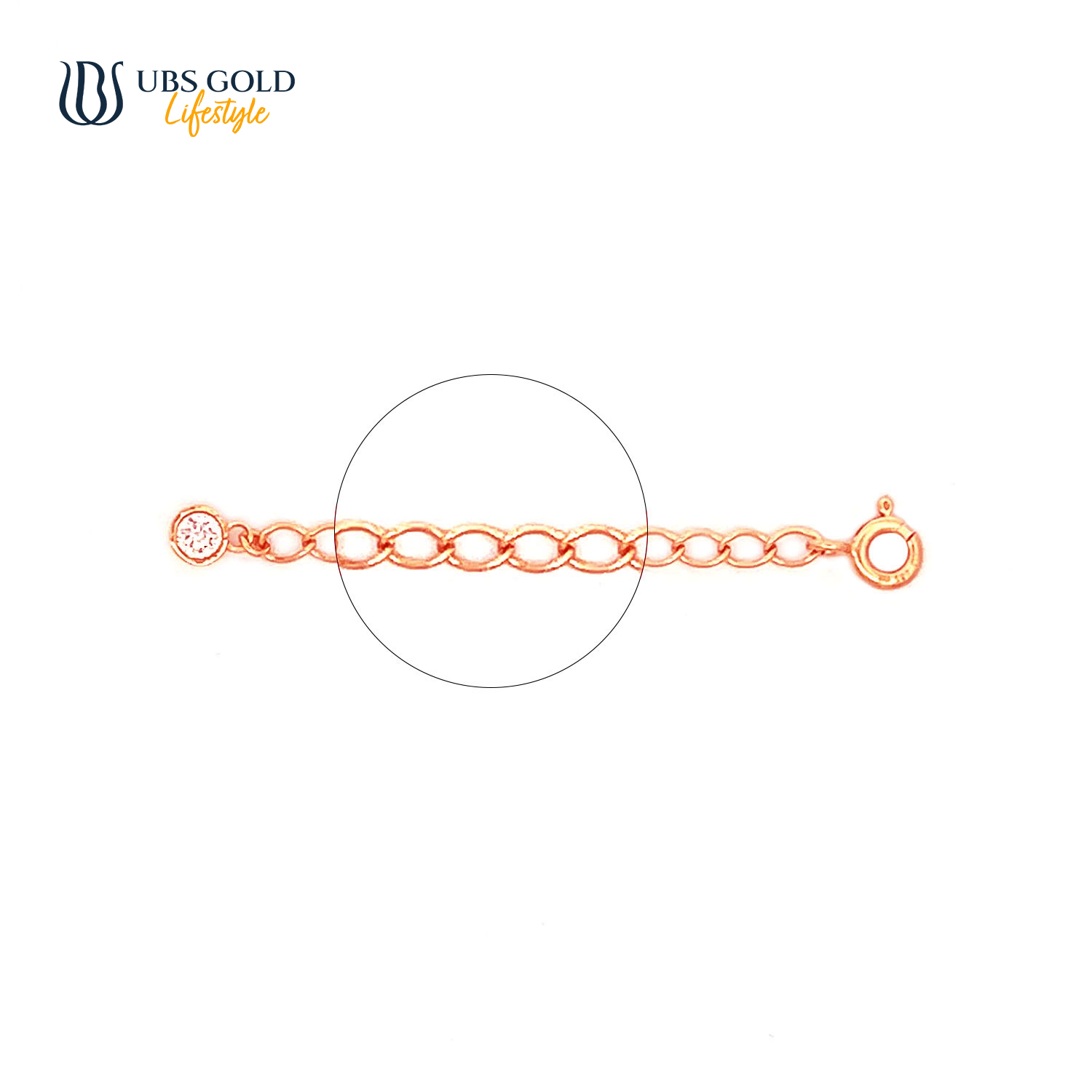 UBS Gold Extender Kalung Emas - Gwvo000045 - 17K