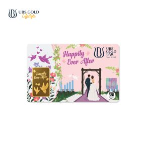 UBS Gold Logam Mulia Happy Wedding 5 Gr