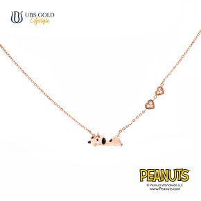 UBS Gold Kalung Emas Peanuts Snoopy - K9k0002 - 17K